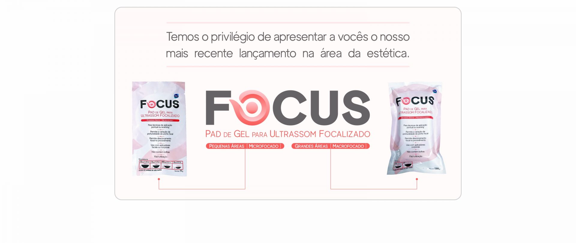 Pad de Gel para Ultrassom Focalizado