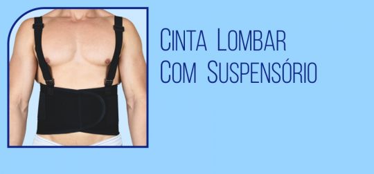 Cinta Lombar Com Suspensório