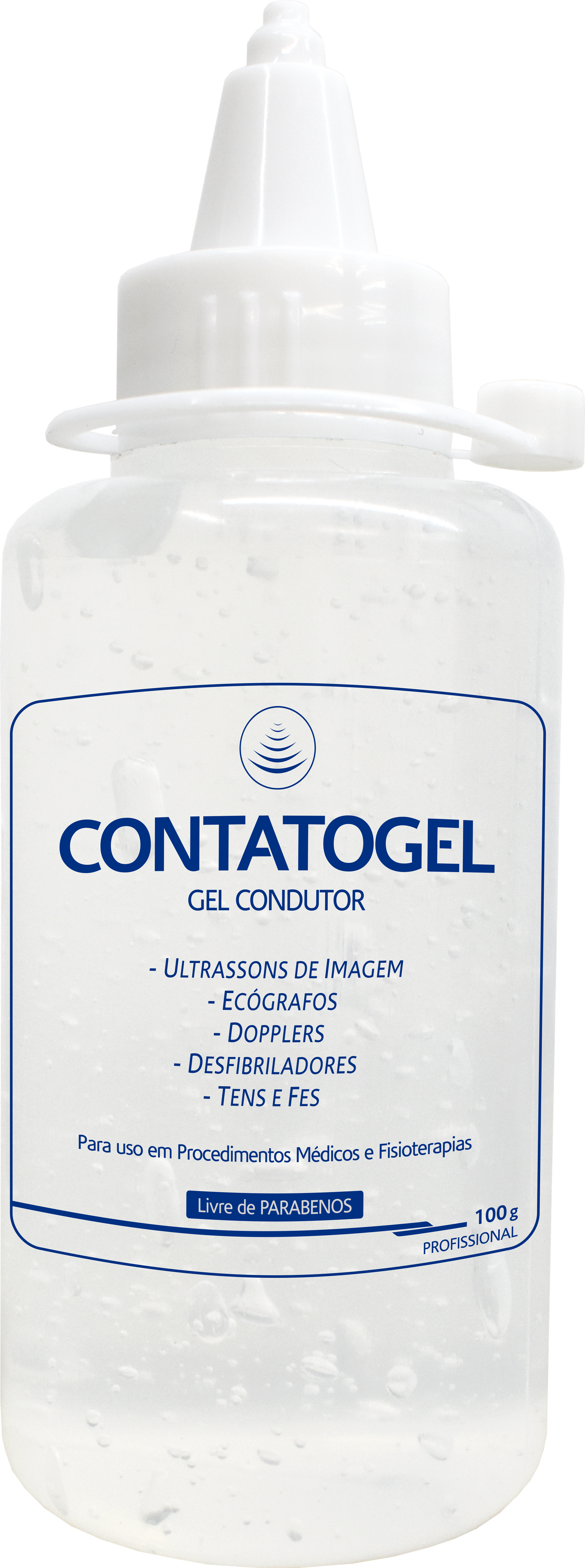 Contatogel Frasco 100 g incolor png