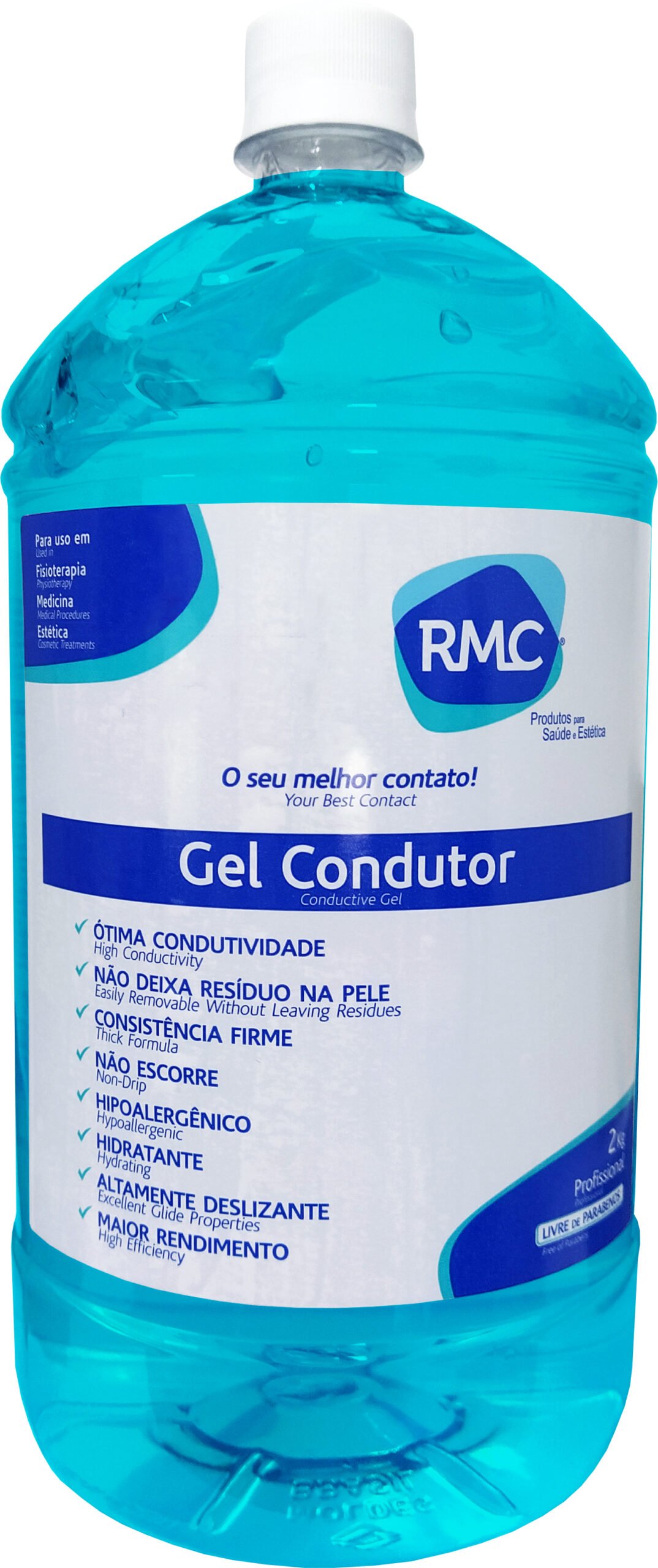 Gel Condutor RMC - Frasco 2 kg - AZUL jpeg