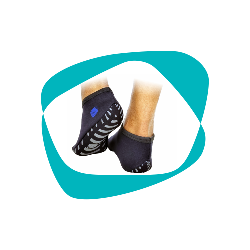 Sapatilha de Beach Tenis Neoprene com Sola Emborrachada